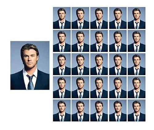 Passport Size Photo (40 pcs)