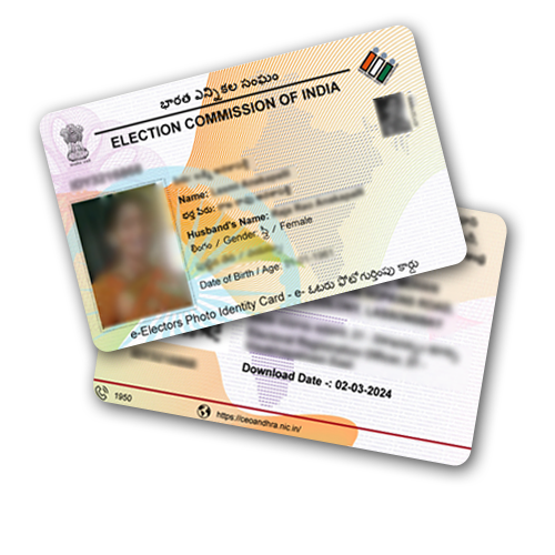 Voter ID PVC Card